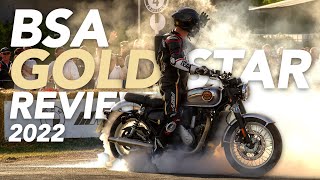 2022 BSA Gold Star Review  The Most Authentic British Modern Classic Motorcycle [upl. by Reprah]