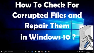 How To Check For Corrupted Files and Repair Them in Windows 10  Simple Steps [upl. by Akerboom]