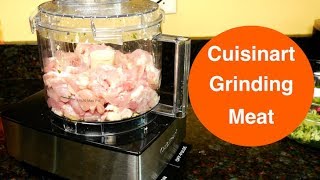 Cuisinart Food Processor Grinding Meat [upl. by Wald]