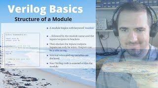 Verilog Basics  STRUCTURE of a Verilog Module  Starting out in Hardware Description Language HDL [upl. by Nevram416]