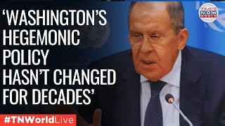 LIVE  Sergey Lavrov Demands UN Security Council Reform Slams Western Dominance [upl. by Nosrak824]