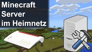 Minecraft Server im Heimnetz mit IPv4 IPv6 DynDNS und Portweiterleitung [upl. by Caddric]