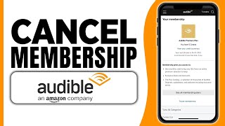 How To Cancel Audible Membership Through Amazon 2024 [upl. by Amehsat929]