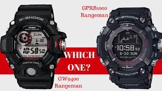 Which One Is Better GPRB1000 Rangeman vs GW9400 Rangeman Watch Comparison [upl. by Gagliano]