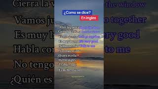 Palabras en ingles ingles inglesfacil inglesrapido inglesonline inglesamericano [upl. by Savil]