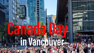 Celebrating Canada Day in Vancouver [upl. by Nosned]