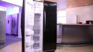 Daewoo  How to install your American Style Refrigerator includes leveling and removingreplacing [upl. by Ivette]