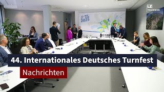 44 Internationales Deutsches Turnfest in Leipzig  LZ TV Nachrichten [upl. by Min234]