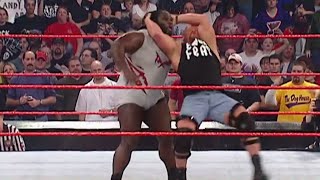 Goldberg saves quotStone Coldquot Steve Austin Raw Nov 3 2003 [upl. by Kowtko]