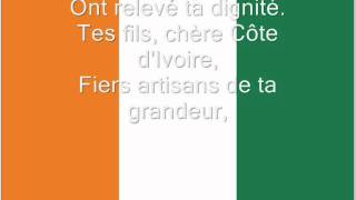 Hymne national de la Côte dIvoire [upl. by Lorn745]