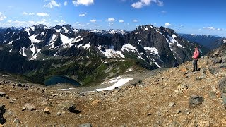 Cascade Pass and Sahale Glacier  North Cascades National Park [upl. by Marra]