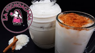 Como hacer la original AGUA DE HORCHATA DE quotLA MICHOACANAquot  El Mister Cocina [upl. by Feldt]