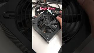 how to turn on a power supply without a motherboard shorts pc [upl. by Humfried723]