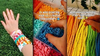 🎀Clay Bead Bracelet TikTok Compilation 🎀Bracelet Edits Shorts amp ReelsSmall Business😍 135 [upl. by Llertak3]