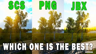 ETS2 Best Graphics Mods  JBX PNG and SCS Graphics Mods Comparison  Which One is the Best [upl. by Burnsed853]