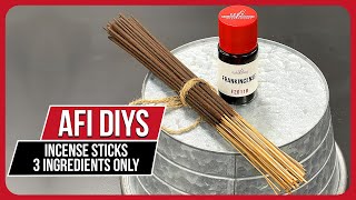 How to Make Incense Sticks for Beginners  EASY [upl. by Sidoma]