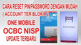 CARA RESET PASSWORD ONE MOBILE OCBC NISP DENGAN MUDAH LEWAT APLIKASI [upl. by Weigle747]