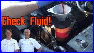 How to Check and Add Power Steering Fluid EASY [upl. by Yesoj]