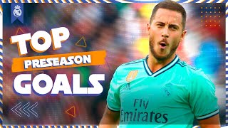 INCREDIBLE preseason goals  Real Madrid  Cristiano James amp Bale [upl. by Maunsell]