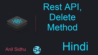 React tutorial for beginners 54 Delete Method in React API [upl. by Ogeid]