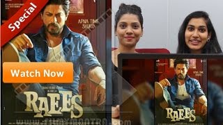 RAEES TRAILER Reaction  FANS Go Crazy Over Shahrukh Khan  Apna Time Shuru [upl. by Annawahs]