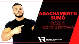 Agachamento sumô com 2 movimentos  Treino em casa [upl. by Adamok]