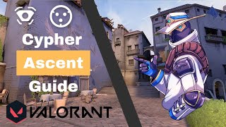 The BEST and Most Broken Cypher Setups on Ascent  Valorant Cypher Guide [upl. by Meilen]