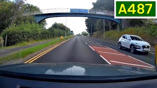 A487 Penglais Road Aberystwyth  Eastbound [upl. by Grew]