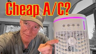 Portable Air Conditioner Swamp Cooler Test [upl. by Alessig]