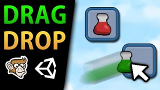 Simple Drag Drop Unity Tutorial for Beginners [upl. by Clothilde]