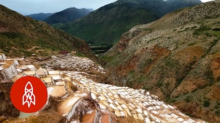 The Ancient Salt Pans of Peru [upl. by Aicilaana36]