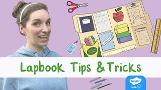 How to make a Lapbook  A Lapbook Tutorial for Home Educators [upl. by Kohl]