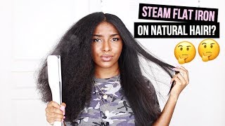 DOES THIS STEAM STRAIGHTNER REALLY WORK  FIRST IMPRESSIONS [upl. by Vachil]