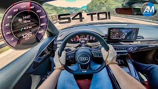 2020 AUDI S4 TDI  0100 kmh acceleration🏁 [upl. by Anoiek]