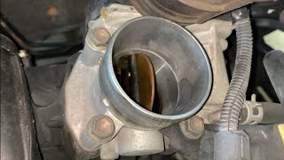 Toyota Camry Throttle Body amp MAF Sensor Cleaning DIY [upl. by Aiekram48]