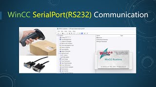 How to access serial portRS232 in Siemens WinCC [upl. by Faustina375]