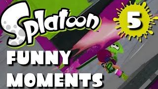 SPLATOON FUNNY MOMENTS 5 Epic kill strange lags and more [upl. by Diver]