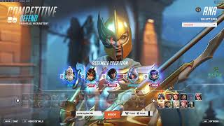 17K Heals Gale Ana Overwatch 2 Season 13 Gameplay [upl. by Ardnassac]