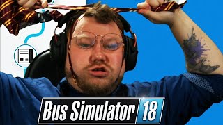 BUSFAHRER Kalle hat SONE KRAWATTE  Bus Simulator 2018 [upl. by Erret]