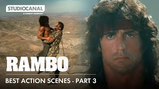 The Rambo Trilogy  Part 3  Best Scenes [upl. by Ellehcir]