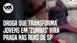 K9 nova droga que transforma jovens em zumbis vira praga nas ruas de SP [upl. by Attem481]