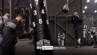 EXCLUSIVE Artur Beterbiev in training ahead of HUGE Dmitry Bivol rematch💥 [upl. by Gonroff204]