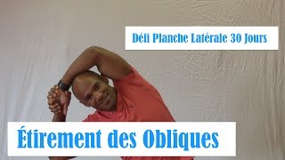 Défi Planche Latérale 30 Jours  Étirement des Obliques Par Nicolas Mbog [upl. by Ariik]