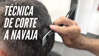 Técnica de corte a navaja  Antonio Vargas [upl. by Thisbe]