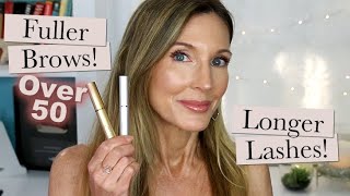 Thicker Brows  Longer Lashes Over 50 My Favorite Serums [upl. by Noitsuj]