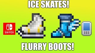 Terraria 1449 Ice Skates And Flurry Boots Seed For Nintendo Switch And Mobile [upl. by Lars]