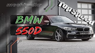 BMW M550D G30  320 kmh im DIESEL [upl. by Aleahpar138]