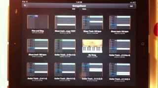 GarageBand for iPad Tutorial 1 How to Record a Song [upl. by Pellikka]