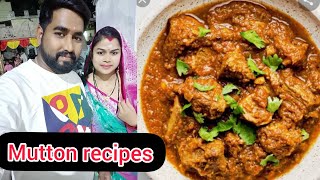 Mutton cook By Eleder Brother 😋  Tasty 😋  Yummy 😋  Trilochan Rajput Official 😎 [upl. by Anahtor]