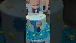 Baby  Boss  theme  cake [upl. by Eissirk]